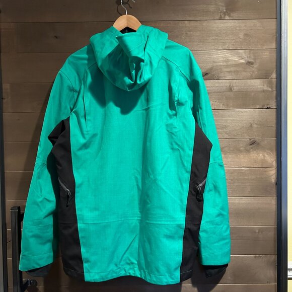 SALOMON Foresight 3L Waterproof Ski Snowboard Snow Jacket Sz Large - Picture 5 of 6